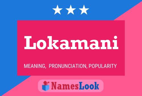 Lokamani Name Poster