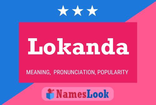 Lokanda Name Poster