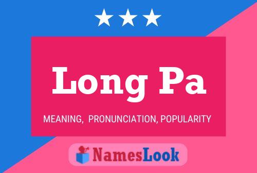 Long Pa Name Poster