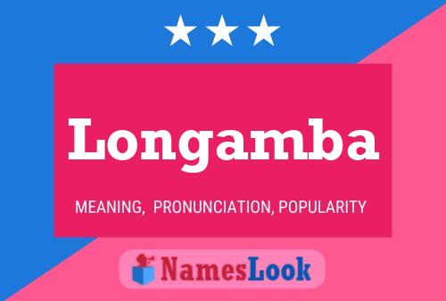 Longamba Name Poster