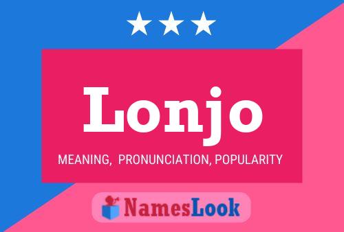 Lonjo Name Poster