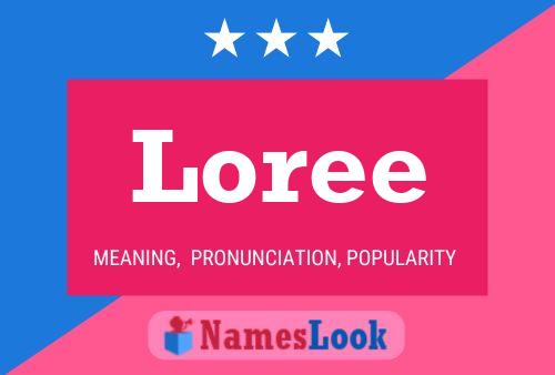 Loree Name Poster