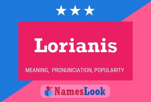 Lorianis Name Poster