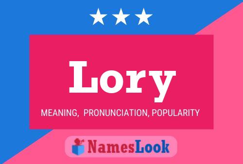 Lory Name Poster