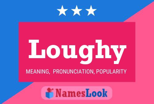 Loughy Name Poster