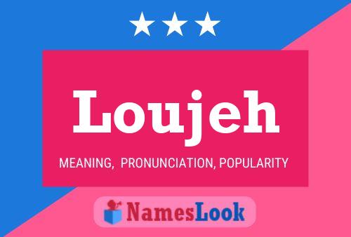 Loujeh Name Poster