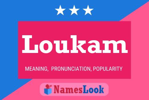 Loukam Name Poster