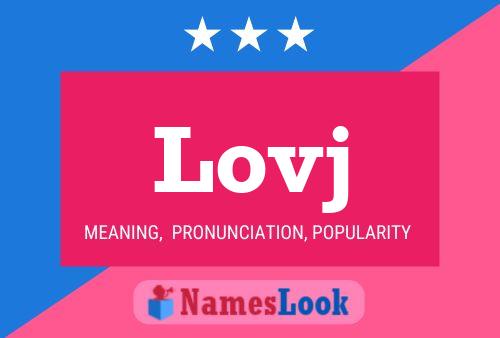 Lovj Name Poster