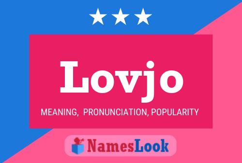 Lovjo Name Poster