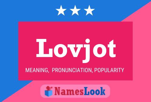 Lovjot Name Poster