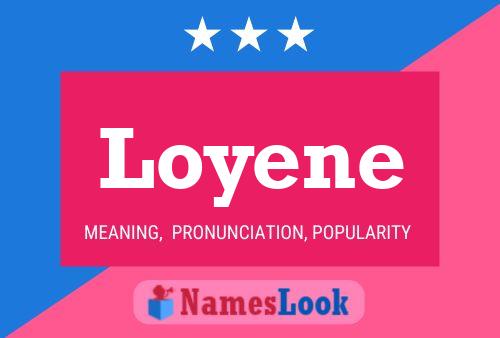 Loyene Name Poster