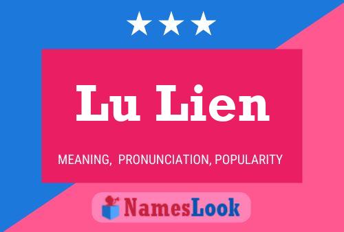 Lu Lien Name Poster