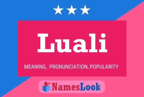 Luali Name Poster