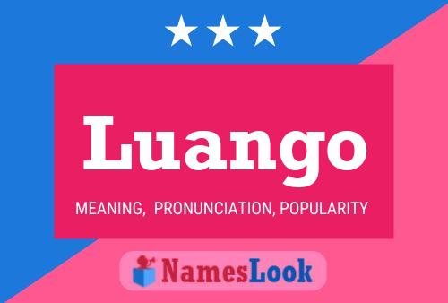 Luango Name Poster