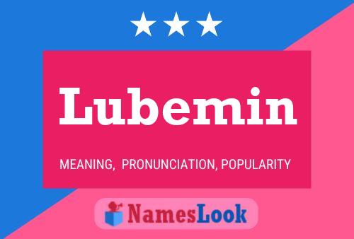 Lubemin Name Poster