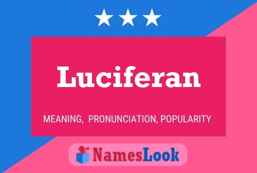 Luciferan Name Poster