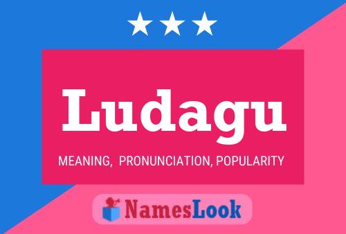 Ludagu Name Poster