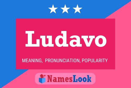 Ludavo Name Poster