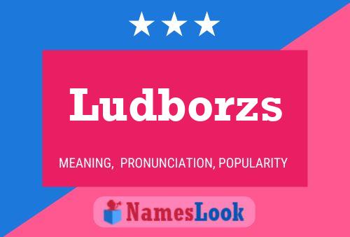 Ludborzs Name Poster