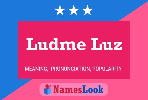 Ludme Luz Name Poster