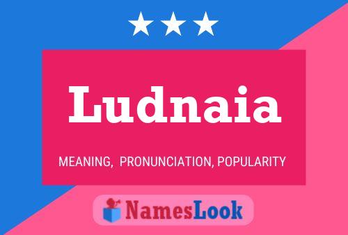 Ludnaia Name Poster