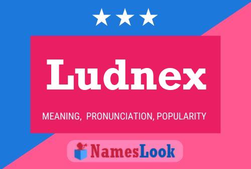 Ludnex Name Poster