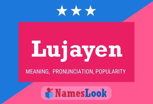 Lujayen Name Poster