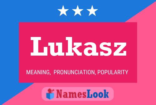 Lukasz Name Poster