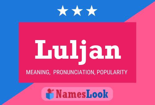 Luljan Name Poster