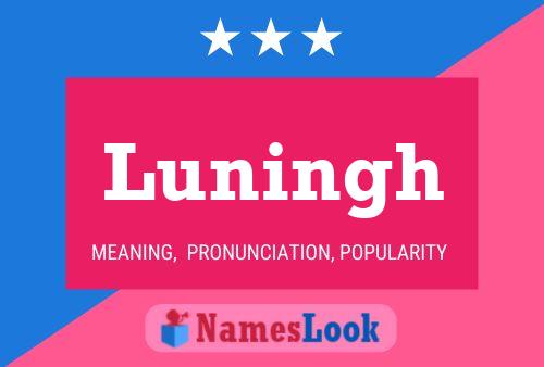 Luningh Name Poster