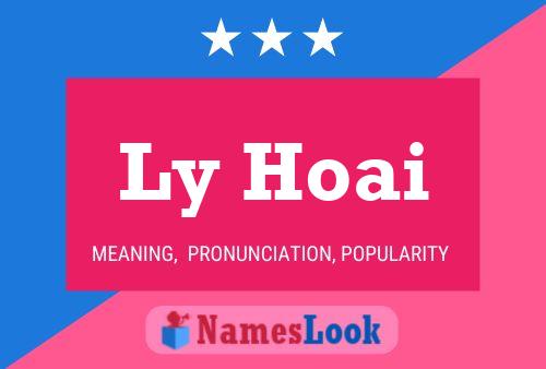 Ly Hoai Name Poster