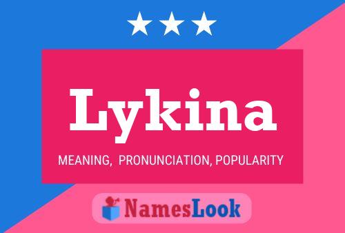 Lykina Name Poster