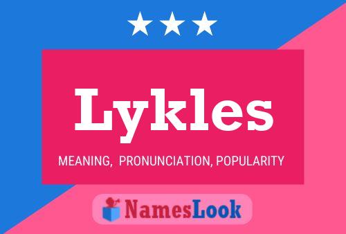 Lykles Name Poster