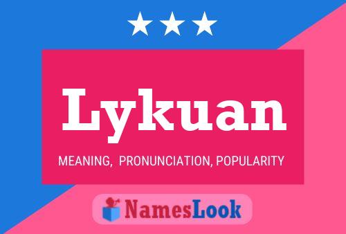 Lykuan Name Poster