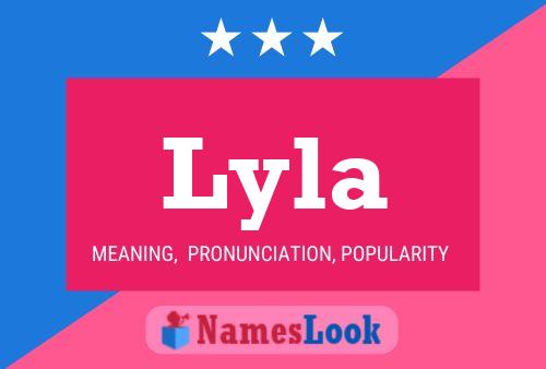 Lyla Name Poster