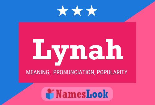 Lynah Name Poster