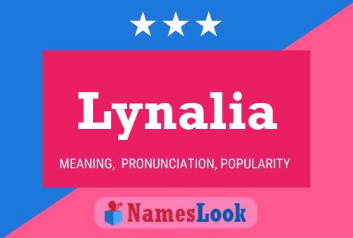 Lynalia Name Poster