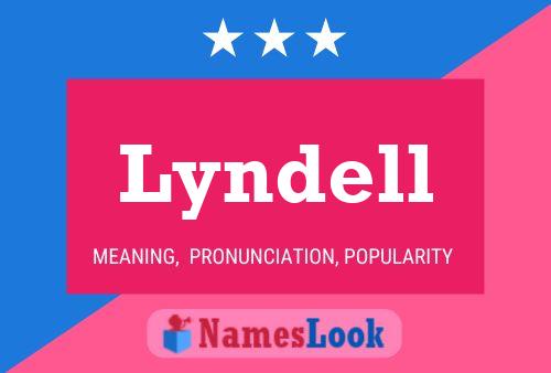 Lyndell Name Poster