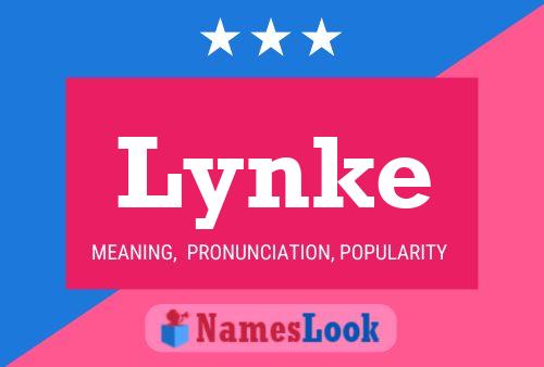 Lynke Name Poster