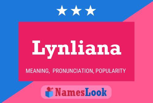 Lynliana Name Poster