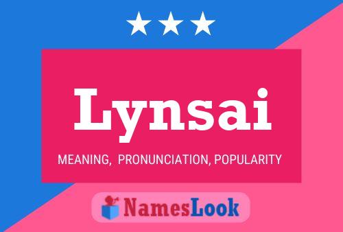 Lynsai Name Poster