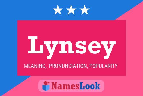 Lynsey Name Poster