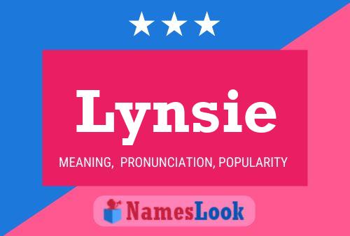 Lynsie Name Poster