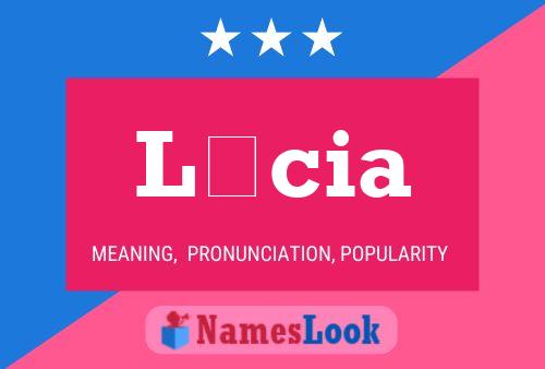 Lúcia Name Poster