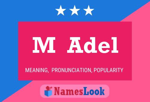 M  Adel Name Poster