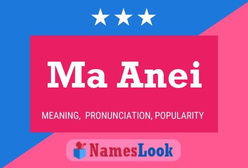 Ma Anei Name Poster