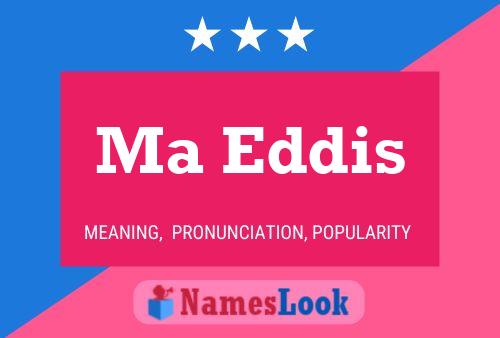 Ma Eddis Name Poster