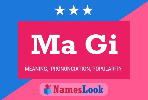 Ma Gi Name Poster