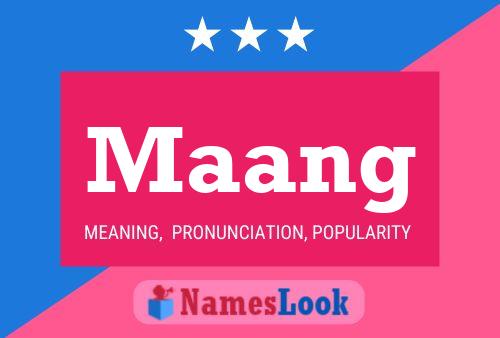 Maang Name Poster