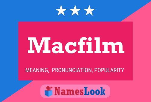 Macfilm Name Poster